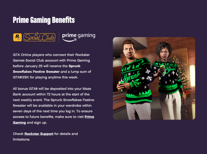 Prime Gaming Benefits
